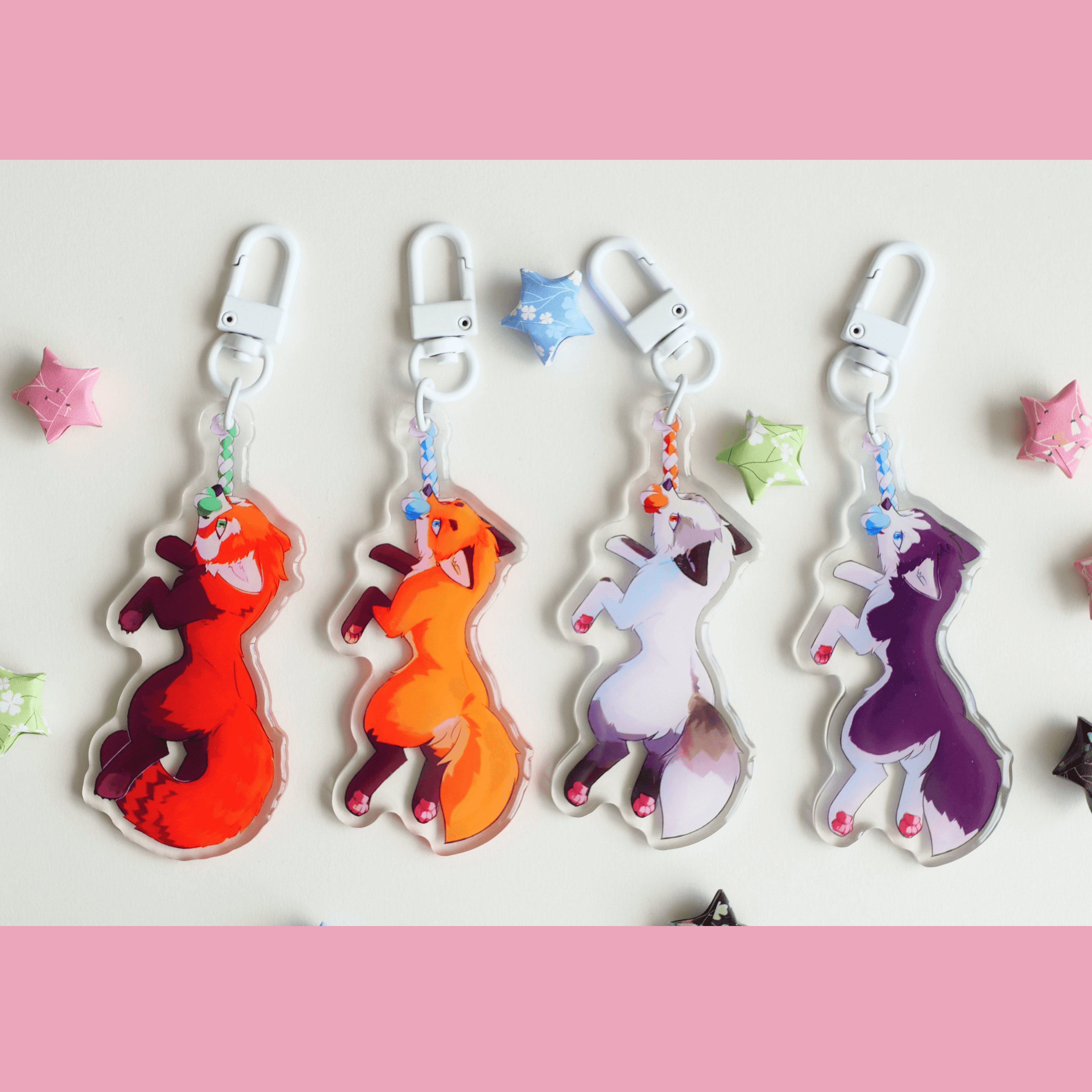 Tug Toy Keychains