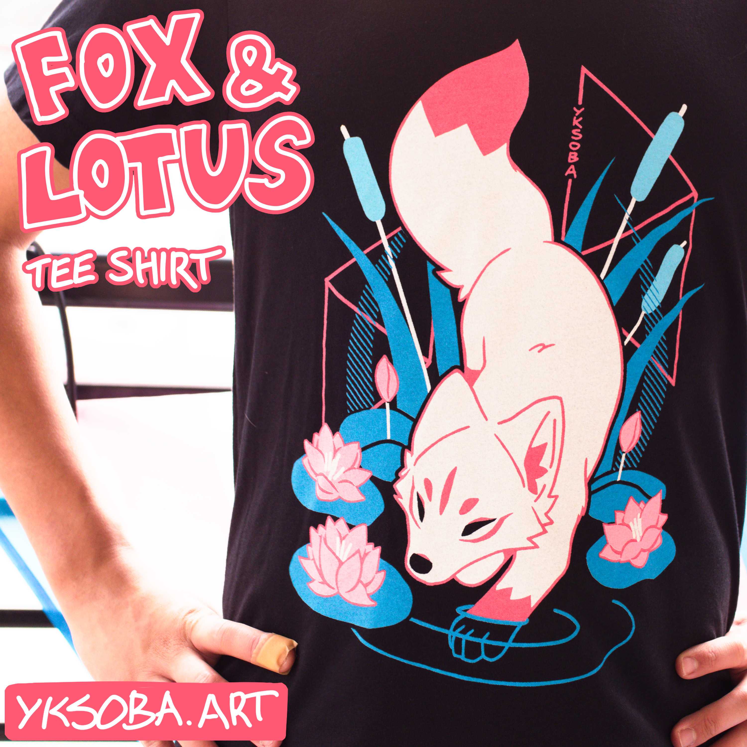 Fox & Lotus T-Shirt